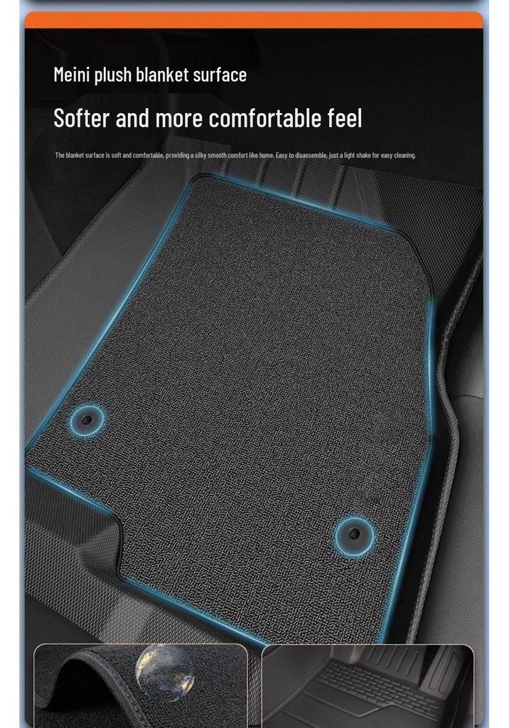 Waterproof TPE Floor & Trunk Mats for Changan Oshan Z6/Z6iDD - Full Coverage