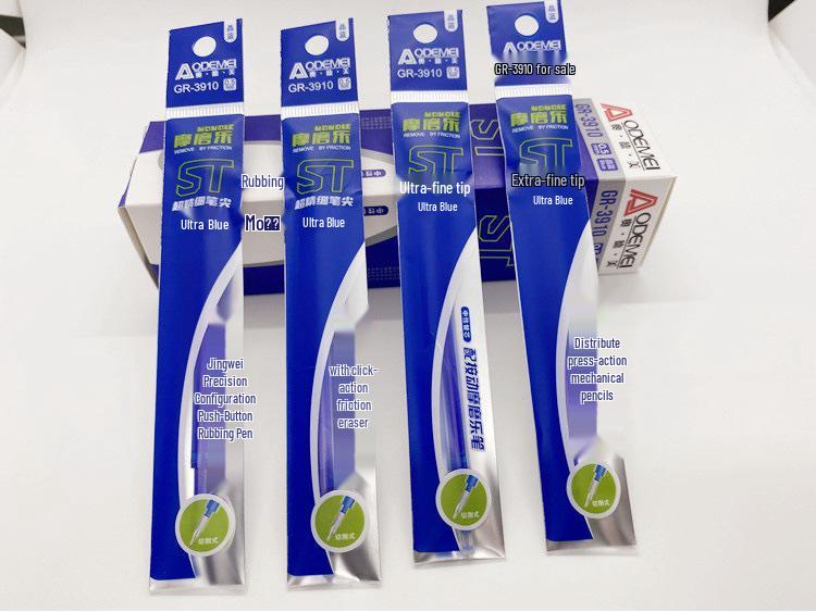 Mofule 0.5mm Click-Action Erasable Crystal Blue Universal Refill Pen