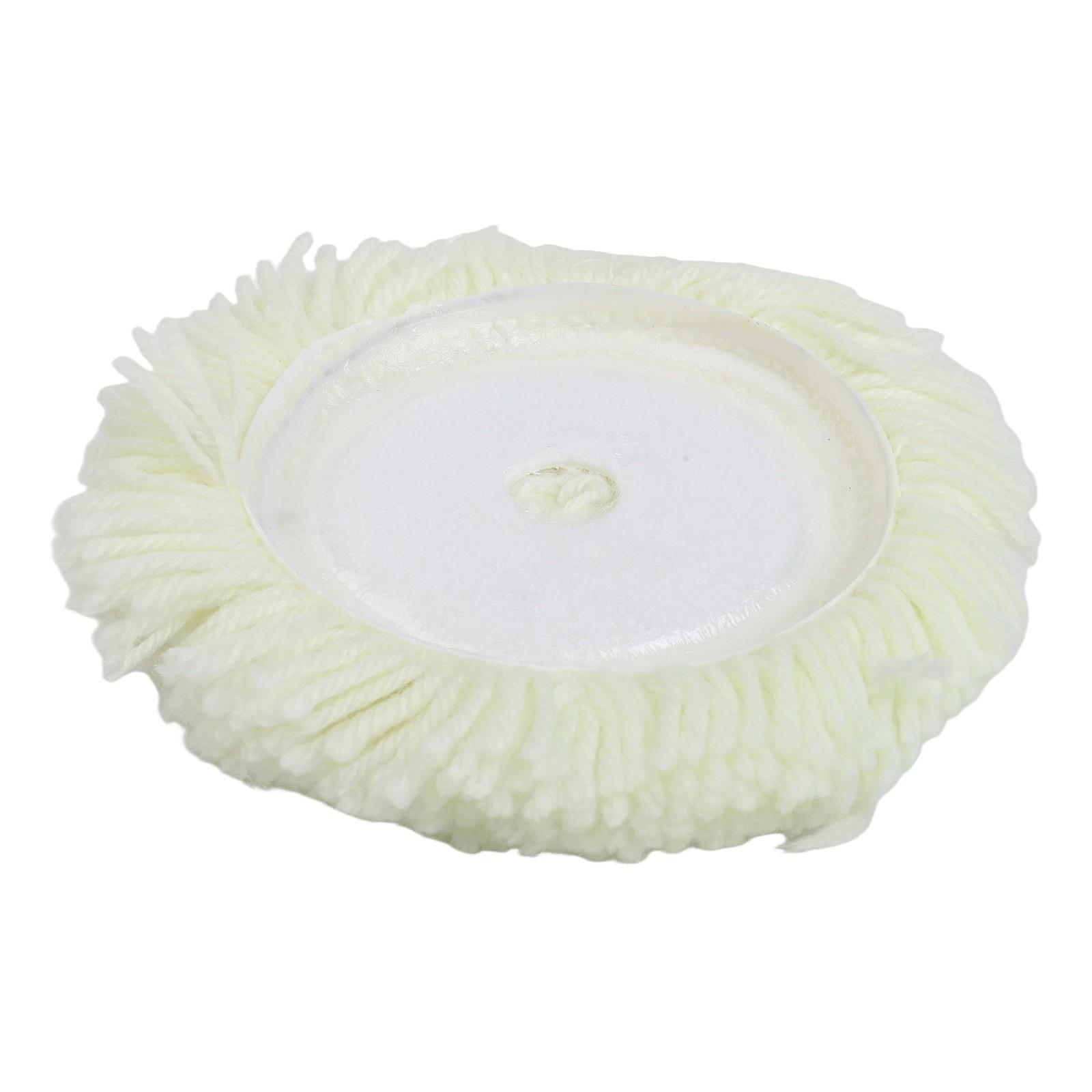 

Wool Polishing Pad 1 Pcs White Wool Polishing Pad 180mm