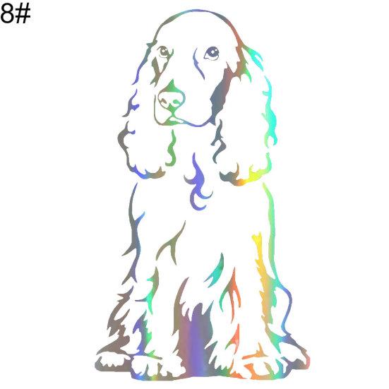 Car Styling Anti Head Waterproof Scratch Horse Laser Reflective Sticker Decal