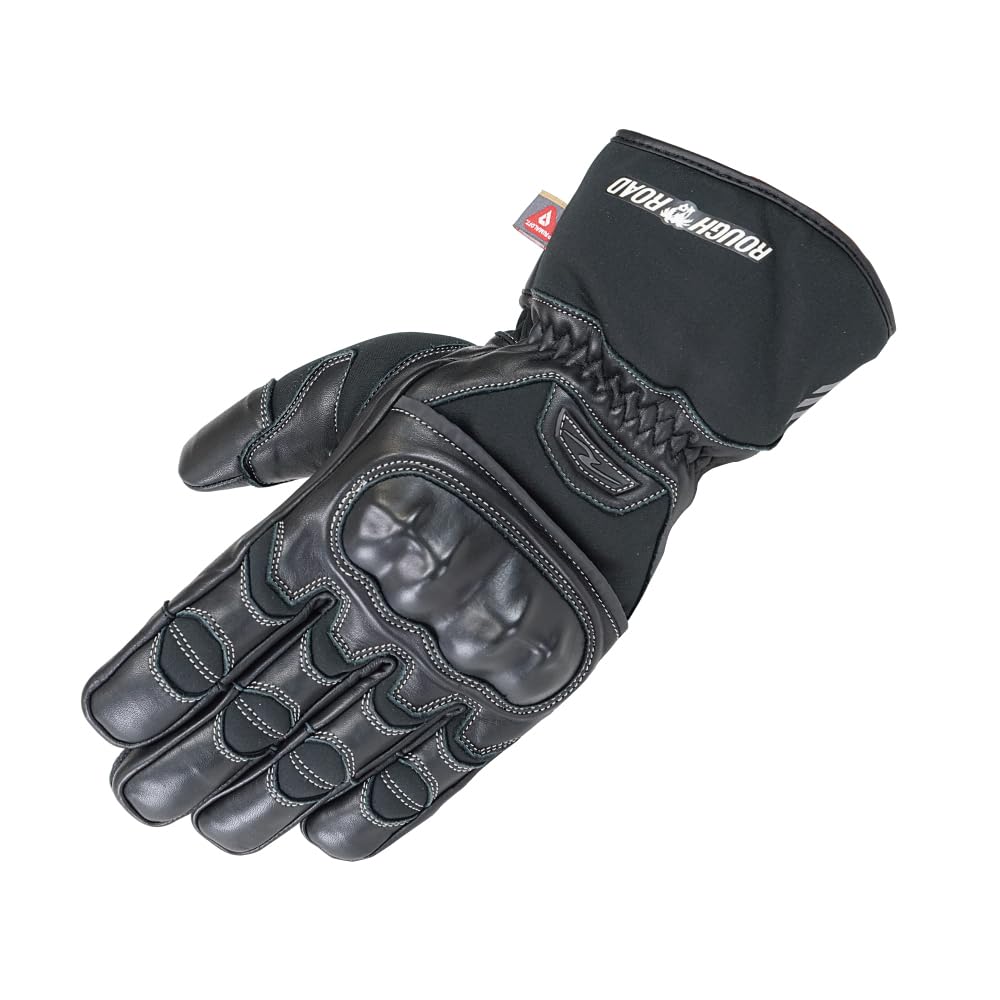 Зимние перчатки Rough Road PrimaLoft Protect для размера RR8661BK3 и мотоциклов, Черный, L, чёрный
