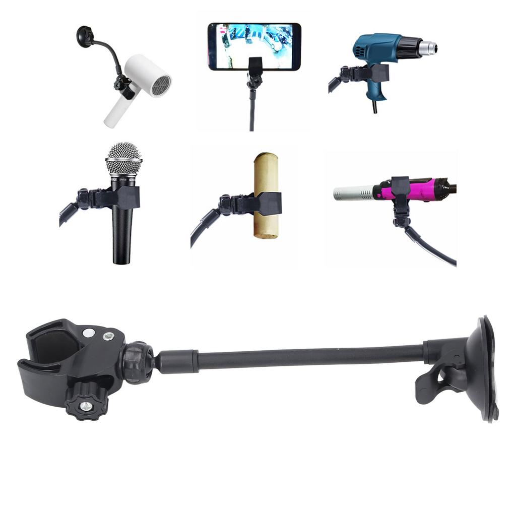 Hair Dryer Stand Holder Anti Slip Wall Mounted Adjustable Blow Dryer Holder with Suction Cup for Dog