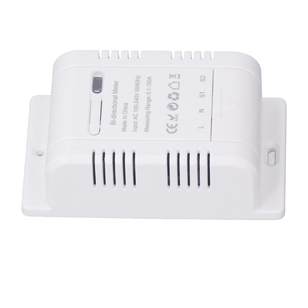 WiFi Energie Monitor Echtzeit-Überwachung Stromverbrauchsmesser mit 150A Klemme AC100‑240V