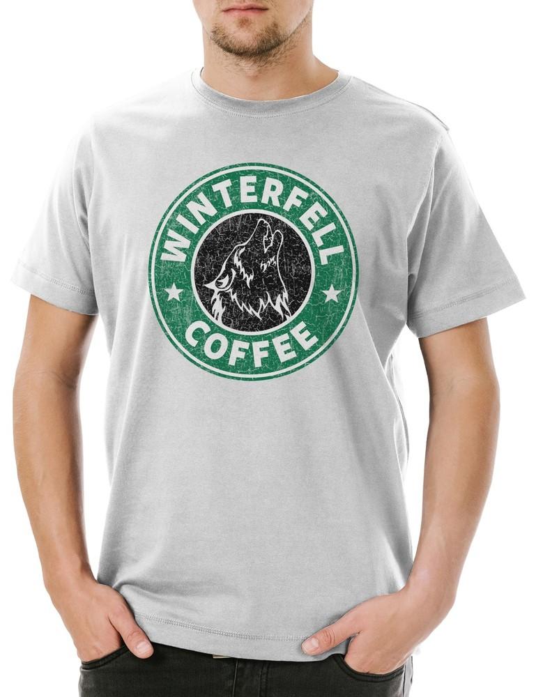 

Winterfell Coffee Mens T-Shirt Game Of Symbol Thrones Is Coming House House 4XL