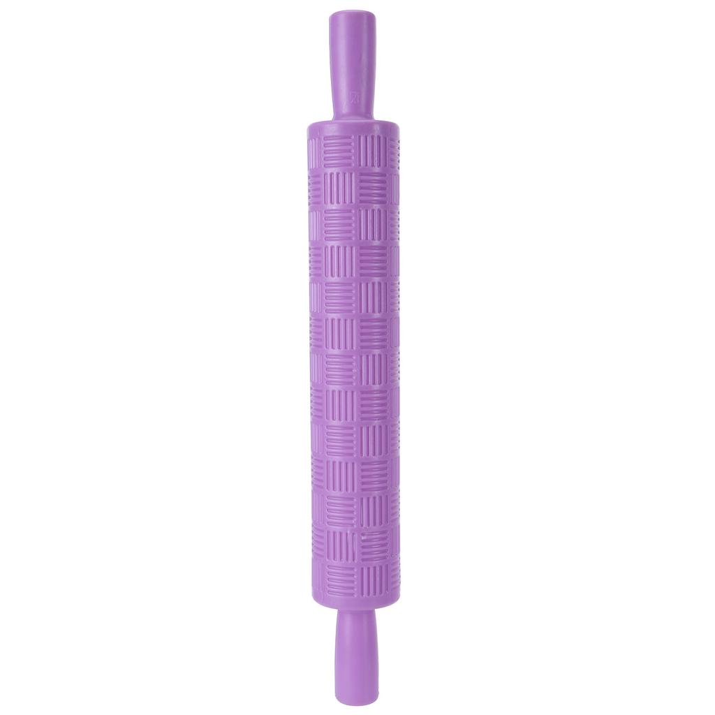 Fondant Cake Rolling Pin Embossing Roller Bakery Cookies Pastry Decorating ToolsGrid