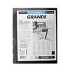 Leuchtturm Grande Fogli tascabili in plastica 5pz (Nero) (4S)