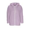 Women's Fashion Casual Fleece Zip-Up Hoodie, Warm Jacket With Pockets