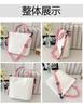Schöne KPop Dämonenjäger Canvas Umhängetasche Multifunktionale Damen Handtasche Cartoon Mädchen Tragetasche Studenten Schultasche Damen Stoff Umhängetasche