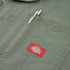 Dickies Unisex Stretch Oxford Jumpsuit Size Workwear D-736, 39, Olive, L,