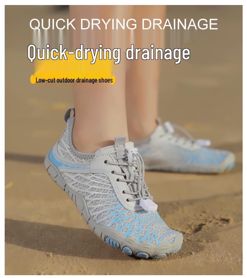 Kids' Non-Slip Breathable Five-Finger Water Shoes for Beach, Outdoor, and Swimming