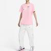 New Nike Sportswear Drop Shoulder Sleeve T Shirt Women's Medium Soft Pink FJ7714-690