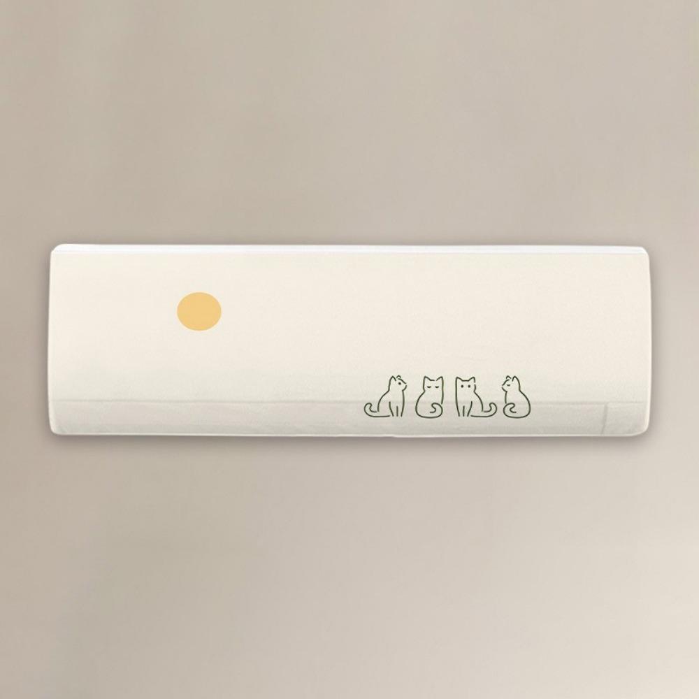 Elastic Fabric Air Conditioner Cover Dust-proof All-Inclusive Dust Covers  Easy Cleaning