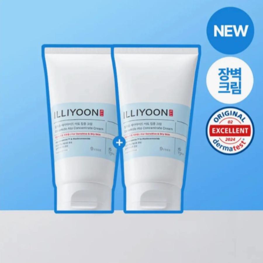 ILLIYOON Ceramide Ato Concentrate Cream 150mL Double Set