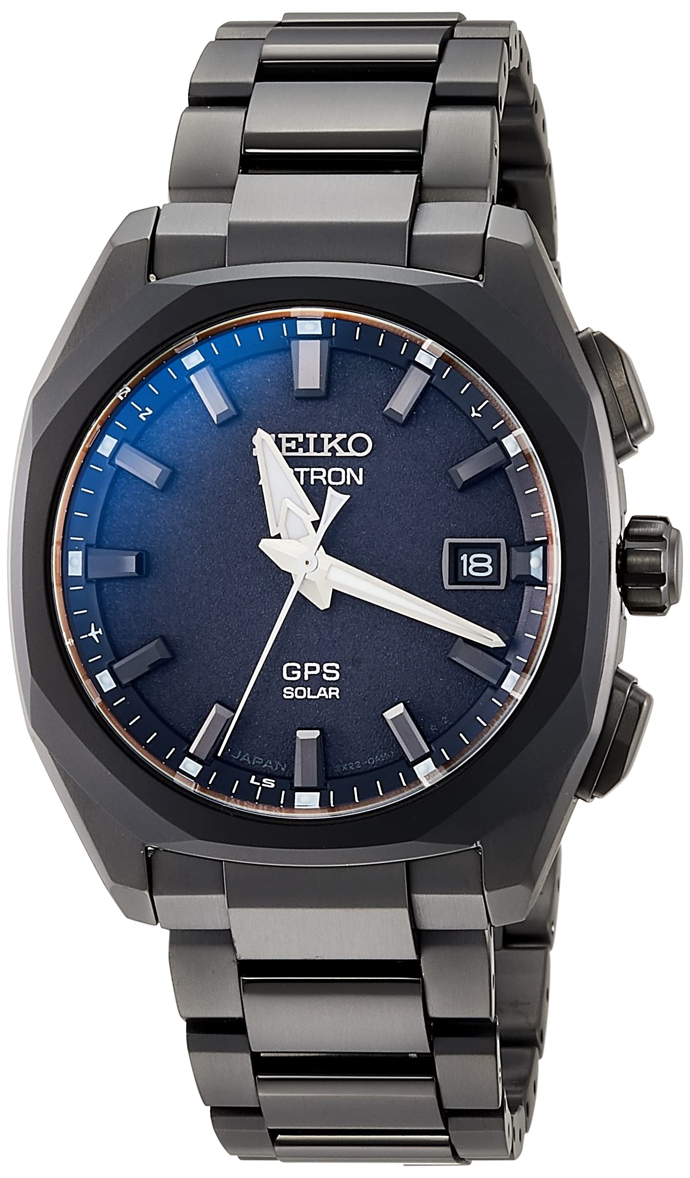 

[Seiko Watch] Годинник Astron Global Line Sport 3X Titanium SBXD009 чоловічий чорний