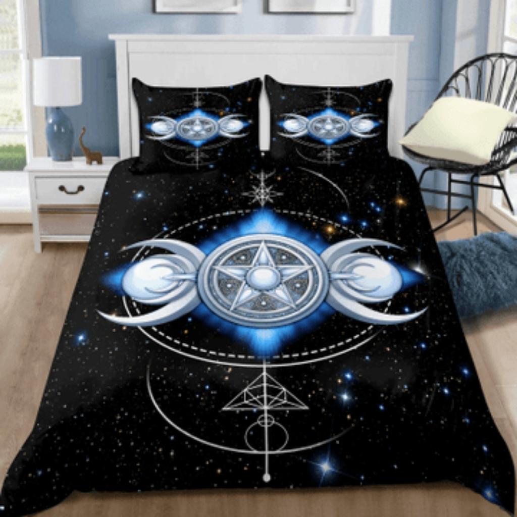 Duvet Cover Set Tmarc Tee Customize Name King and Queen Skull Bedding Cover Suit