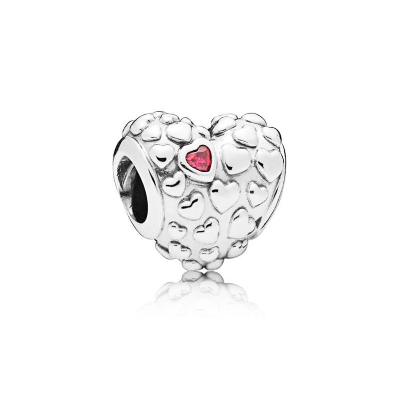 Original Pink Charm Fit Original Bracelet Camera Family Tree&Heart Cupcake Crown Cherry Blossoms Beads Diy Jewelry Gift