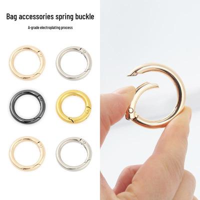 Metal Buckle Repair Kit: Round Ring, Hook, Keychain & Spring Ring Accessories