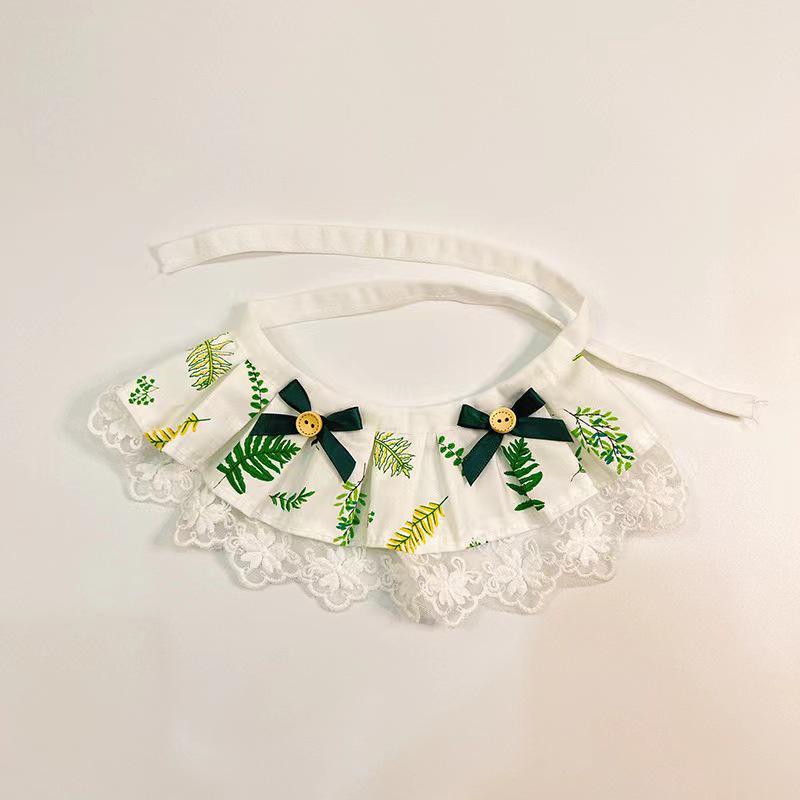 New Pet Scarf: Dog & Cat Drool Bib, Neck Warmer, Bow Tie, Small/Medium Accessories.