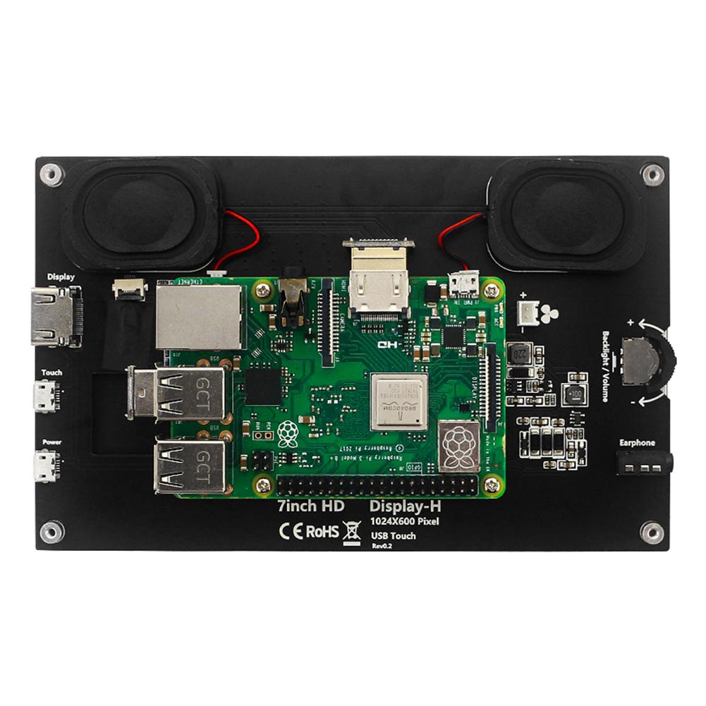 7 inch IPS Touch Screen HDMI-Compatible Display Module for Raspberry Pi 4B/3B