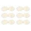 6/10pcs Chinese Knots Frog Buttons Closure Sewing Buttons Fasteners with Beads for DIY Sewing Coats Cloak Bridal Costume Outfit