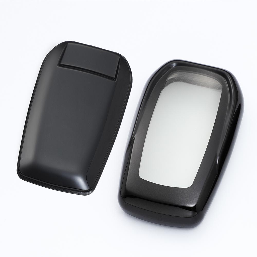 

Key Fob Cover Case Compatible with 2024 Toyota Highlander Corolla Crown Venza RAV4 Tacoma Fortuner Land Cruiser Hilux