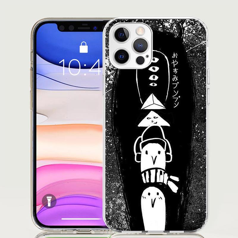 Oyasumi Punpun Phone Case For iPhone 17 Air 16 15 Plus 11 14 Pro Max 13 Mini 12 7 8 + SE Pattern Art Customized Cover 17 Air 16