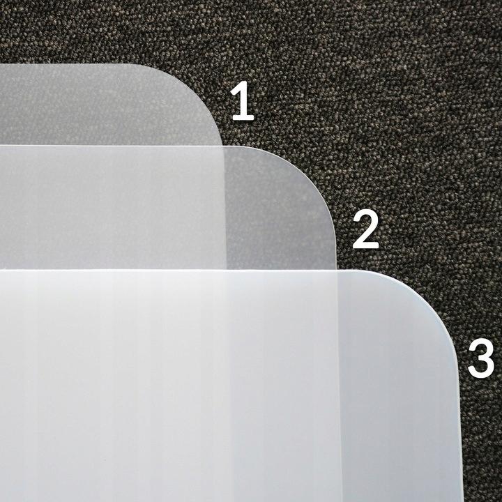Strong protective mat for under the chair, armchair, table, floor pad 130x90
