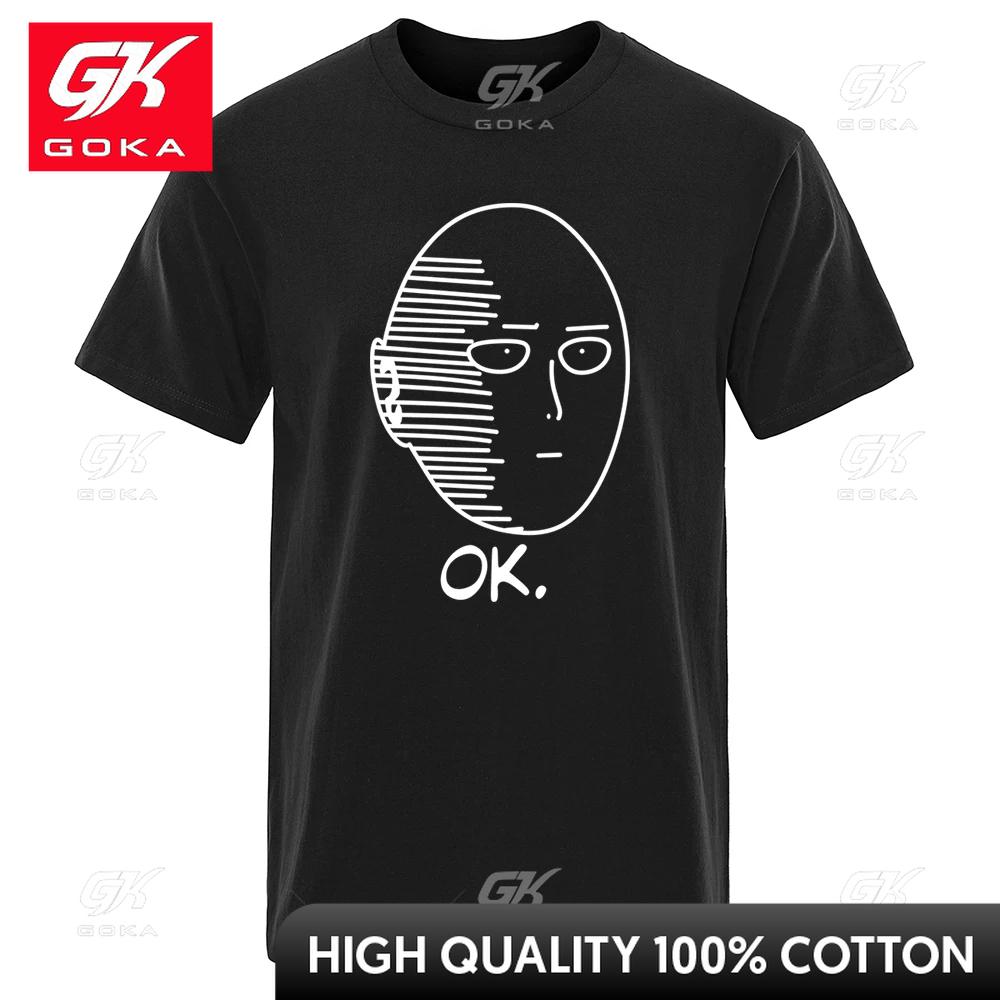 TShirt Unisexches Courtes Pour Homme En Coton La Mode Humoristique Respirant Anim One Punch Unisex Saitama Sensei