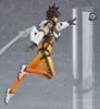 Figma Overwatch Tracer bemalte bewegliche Figur, nicht maßstabsgetreu, ABS und PVC