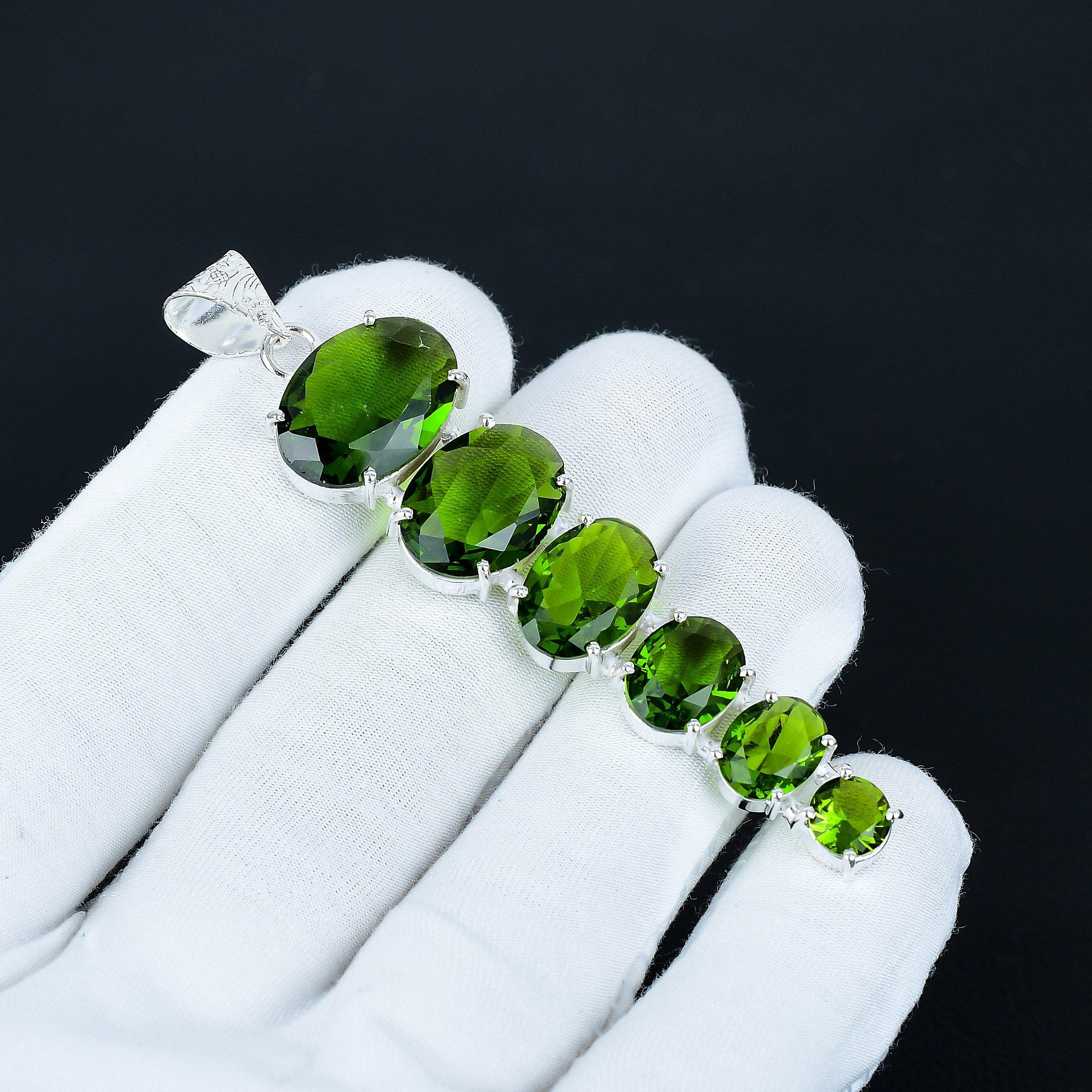 

Красивая подвеска с перидотом, подвеска из стерлингового серебра 925 пробы, подвеска ручной работы, антикварная подвеска, подвеска с перидотом, подарок для вечеринки 3.14 зелёный