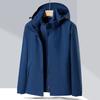 Men's Winter 4-in-1 Hardshell Men's and Women's Fleece Lining Double-sided Wear Lamb Fleece Jacket Outdoor Mountaineering Clothing