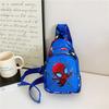 Spiderman Cartoon Kids Nylon Casual Shoulder Bag With Fun Pattern Children For
