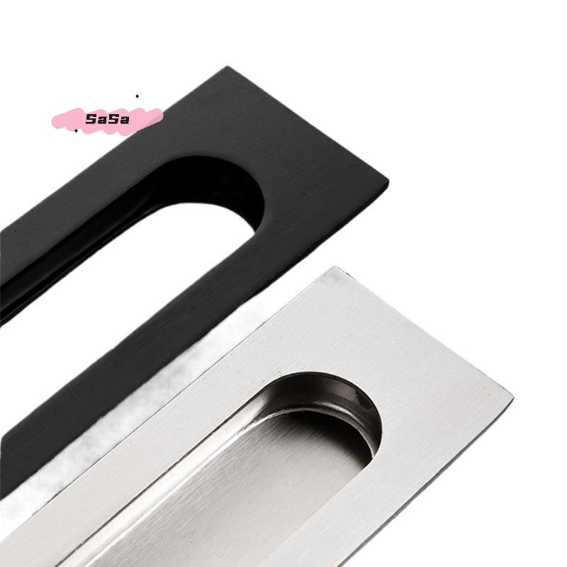 S-1Pc Stainless Steel Concealed Handle Built-in Concealed Sliding Door Sliding Door Drawer Handle Built-in Black Gold Handle