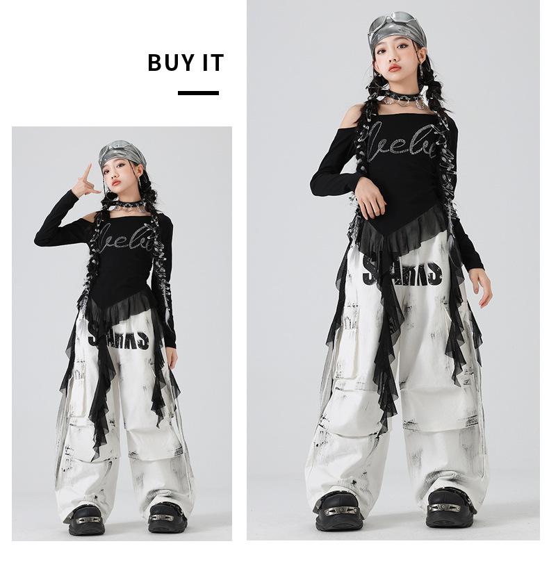 Modern jazzdräkt för barn – Snygg streetdance-outfit för flickor