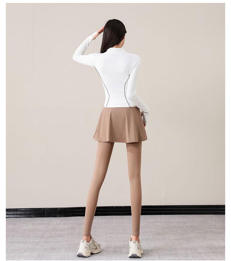 Womens' High-End Autumn/Winter Sports Set: Tennis, Running, Yoga, Skort Fit