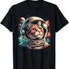 Galaxy Astronaut Cat Space T-Shirt