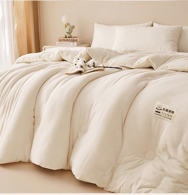 Soybean Fiber Comforter: Year-Round Cozy Quilt for Home or Gift