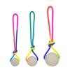 Interactively Pet Ball Flashing Rolling Jumping Waterproof Dog Chew Toy Ball for Aggressive Chewers