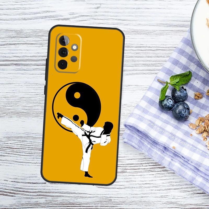Kung Fu Taekwondo Karate Case For Samsung Galaxy A52 A32 A12 A14 A34 A54 A53 A33 A13 A51 A71 A15 A25 A35 A55 Cover