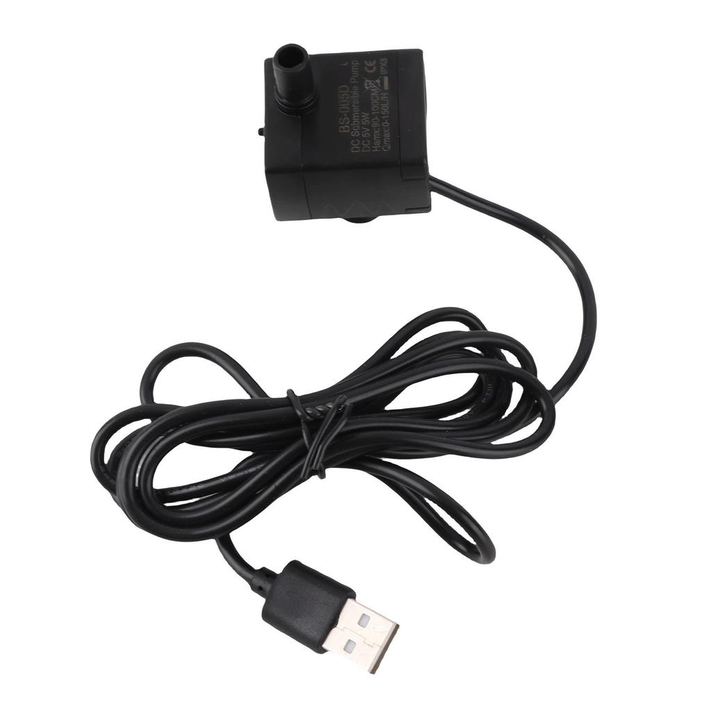 5V Hydrokultur Indoor Miniatur Brunnen Landschaft Wasserpumpe Kabel für Teich Fisch Tanks