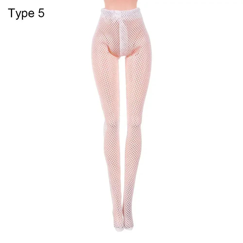 1/6 Doll Silk Stocking Small Fishnet Tights Miniature Pantyhose Plaything Panty Hose Elastic Legging Suit Bottoms Sock Doll Accessories