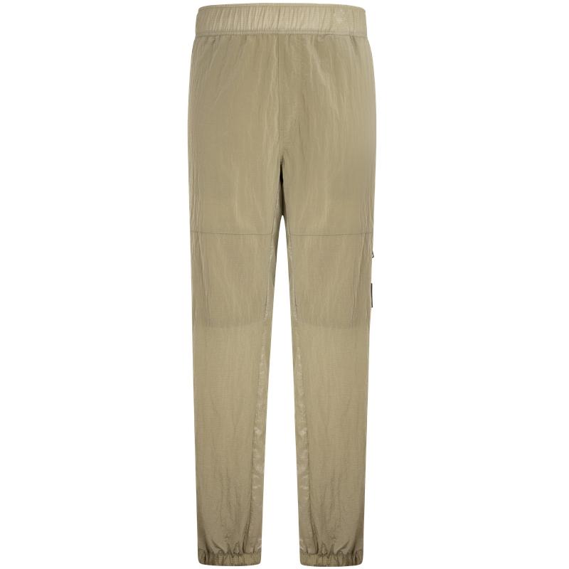 Calvin Klein Jeans Minimalist Patch Elastic Waist Cuffed Outdoor Trendy Commuter Casual Pants Men pants J324695 S