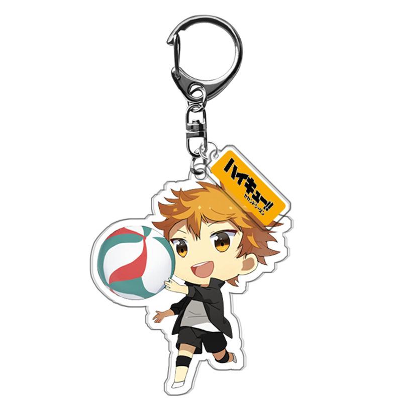 Haikyuu Backpack & Keychain Set: Hinata, Kenma, Kageyama