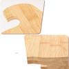 ZISIZ Pumpkin Shape Bamboo Cutting Board