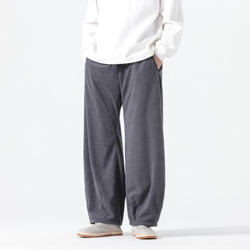 2025 Nowe Spodnie Jesienno-Zimowe Retro Modne Casualowe Spodnie Modny Duży Rozmiar