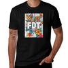 Floral Fdt Tshirt Casual Daily Outfit Tshirt