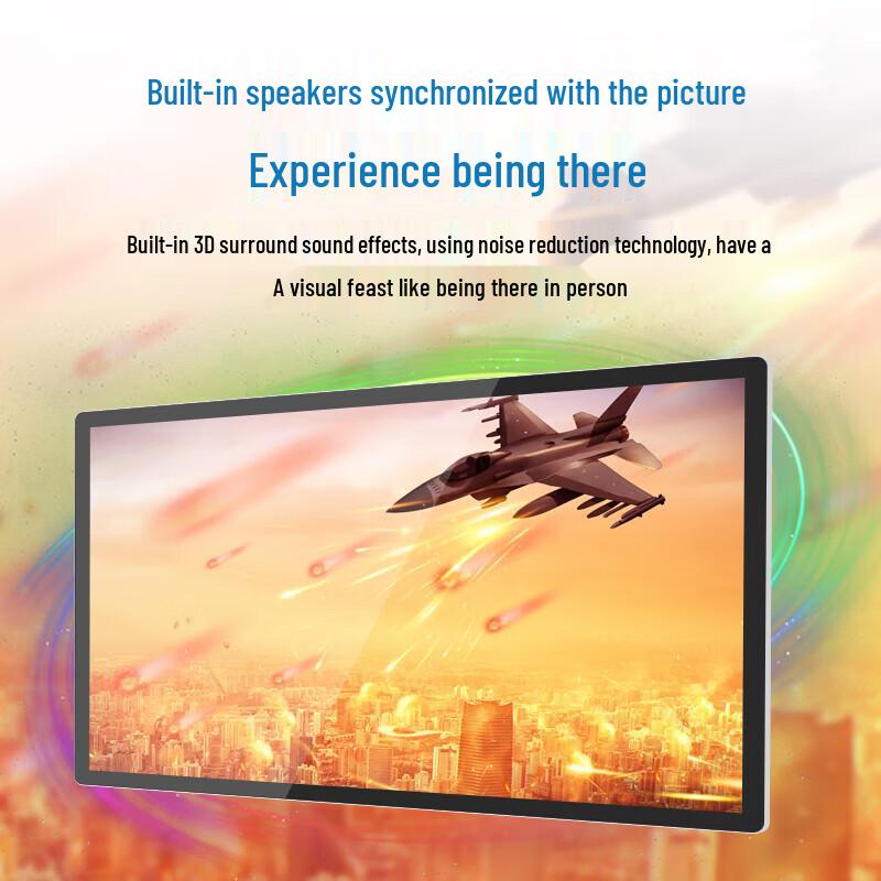 Wall-Mounted Digital Signage Display CN plug (adapter included)