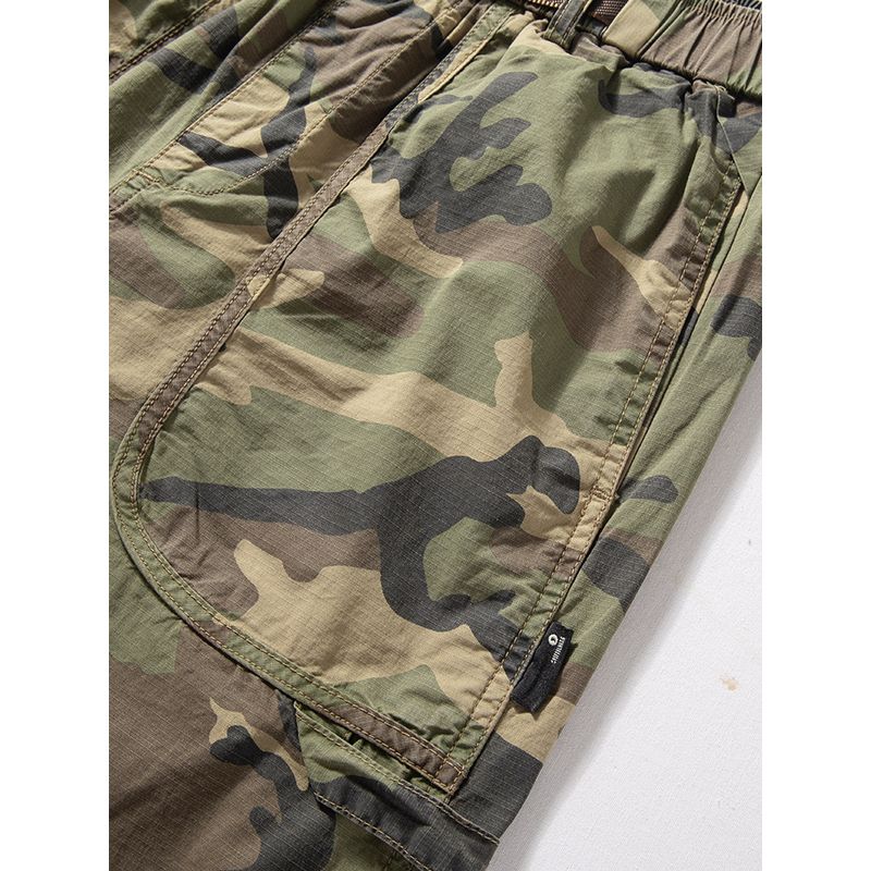Camouflage Pants Men's Spring & Fall New Arrival Pure Cotton Micro Stretch Trendy Casual Pants Trendy Loose Ankle Banded Working Pants Fashion