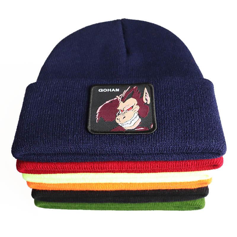 Anime merchandise cartoon Dragon Ball Son Gohan SON GOHAN Knitted hat, woolen hat, hip-hop ski pullover hat
