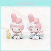 Cute My Melody Pvc Figurine Adorable Collectible Blind Box Cake Car Ornament